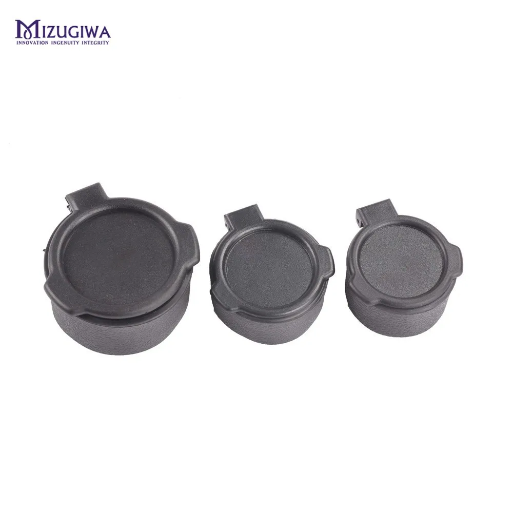 Rifle Scope Hunting Gun Caliber Mount Quick Flip Spring Up Open Lens Cover Cap Eye Protect Objective Pistol Airsoft | Спорт и