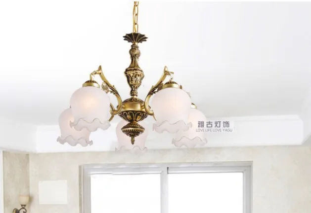 Бесплатная доставка EMS подвесной светильник бронзового цвета для спальни