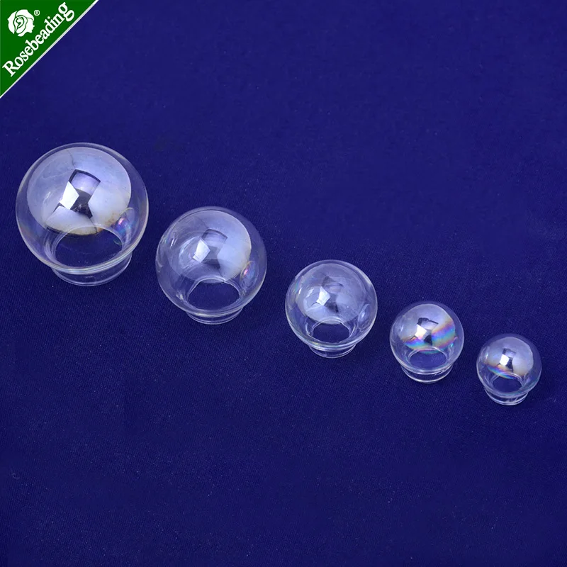 Флакон стеклянная бутылка стеклянный шар купол пустые стеклянные пузырьки DIY