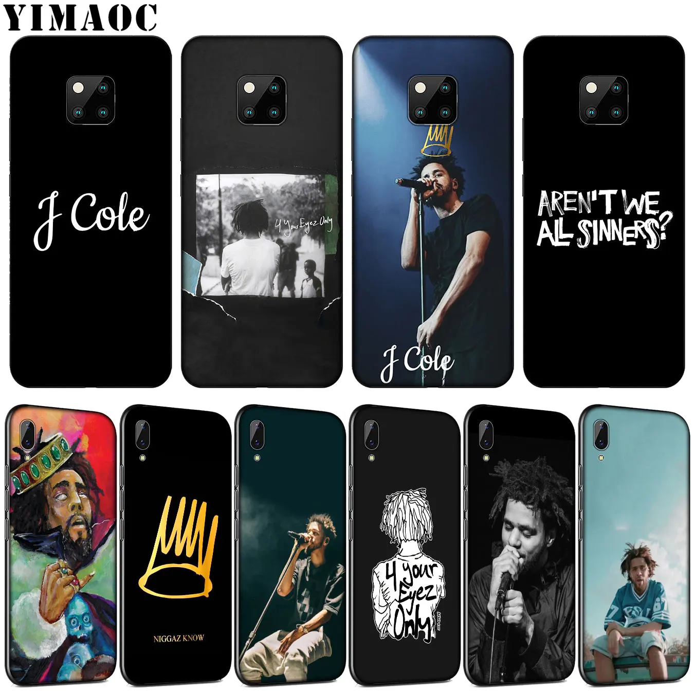 YIMAOC Rap pop j Cole Мягкий силиконовый чехол для телефона Huawei Mate 30 20 10 Pro Nova 5I 5T 5 4 4E 3i 3 2i Lite