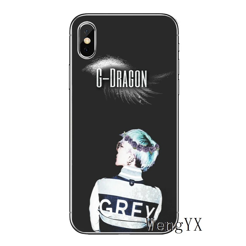 G dragon peaceminusone для samsung Galaxy S10 S9 S8 S7 S6 edge Plus Lite S5 S4 Note 9 8 5 Чехол Мягкий чехол для телефона - Цвет: G-dragon-A-04