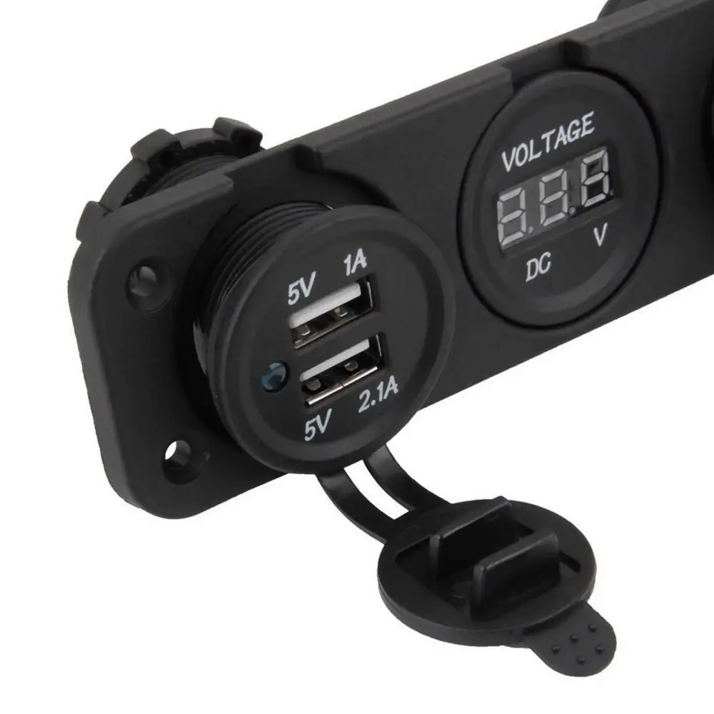 EE поддержка цифрового вольтметра постоянного тока/2 порта автомобильное