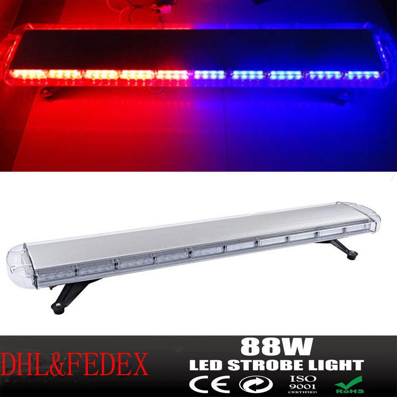 Высокое мощность 88 Вт 4" 88LED авариПредупреждение льный Маяк для автомобиля, грузовика, стробоскоп, светильник на крыше, несколько цветов, мигающий светильник