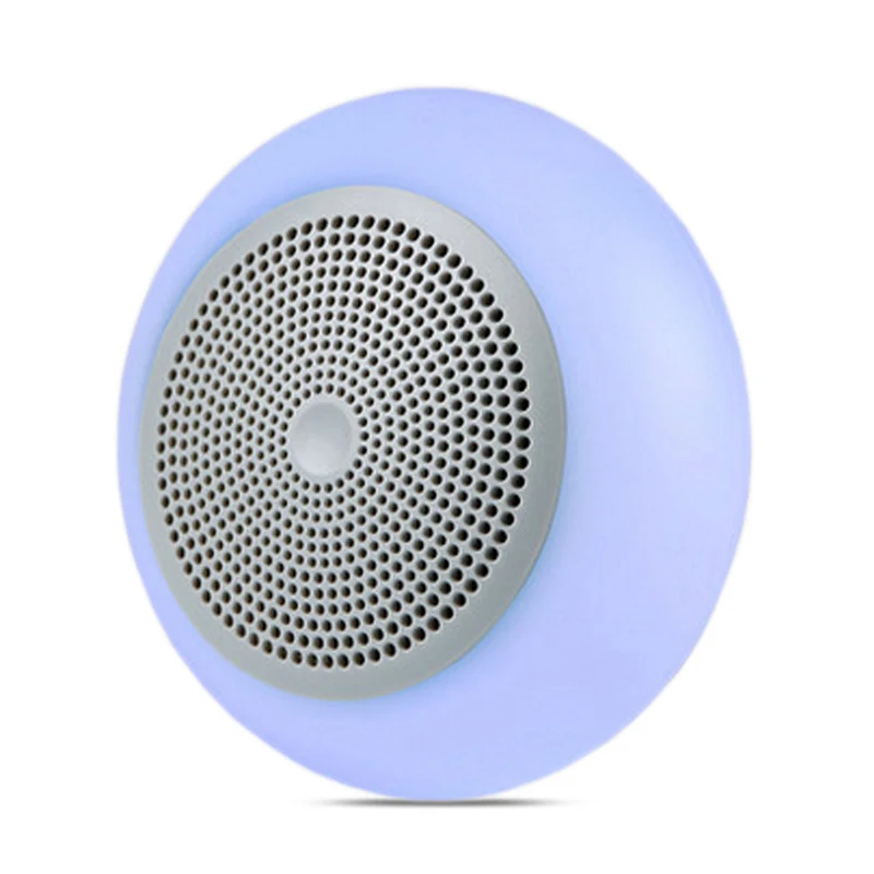 Портативный СВЕТОДИОДНЫЙ цветной мини Hi-Fi беспроводной Bluetooth динамик TF карта USB музыкальный сабвуфер громкий динамик s для телефона ПК с микрофоном