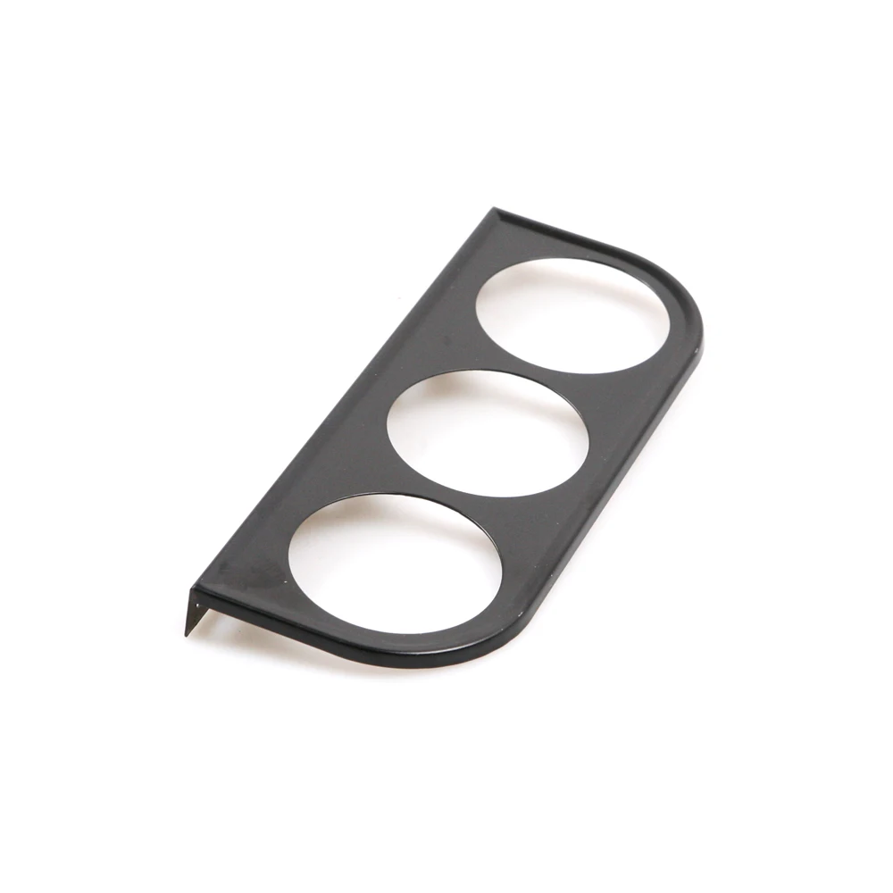 Brand New 1Pc 52MM Universal Car 3 Hole Gauge Meter Pod Mount Holder Black Metal | Автомобили и мотоциклы