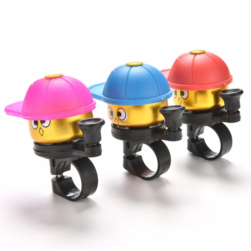 Cartoo Bike Bicycle Cycling Hat Loud Ring Alarm Metal Handlebar Bell Cap Horn | Спорт и развлечения