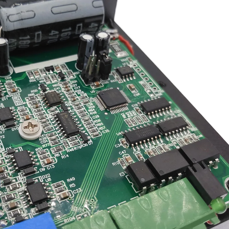 DMA860H Шаг Драйвер 2 фазы DSP микростеп драйвер для nema 34 nema 42 AC24-80V DC24-80V