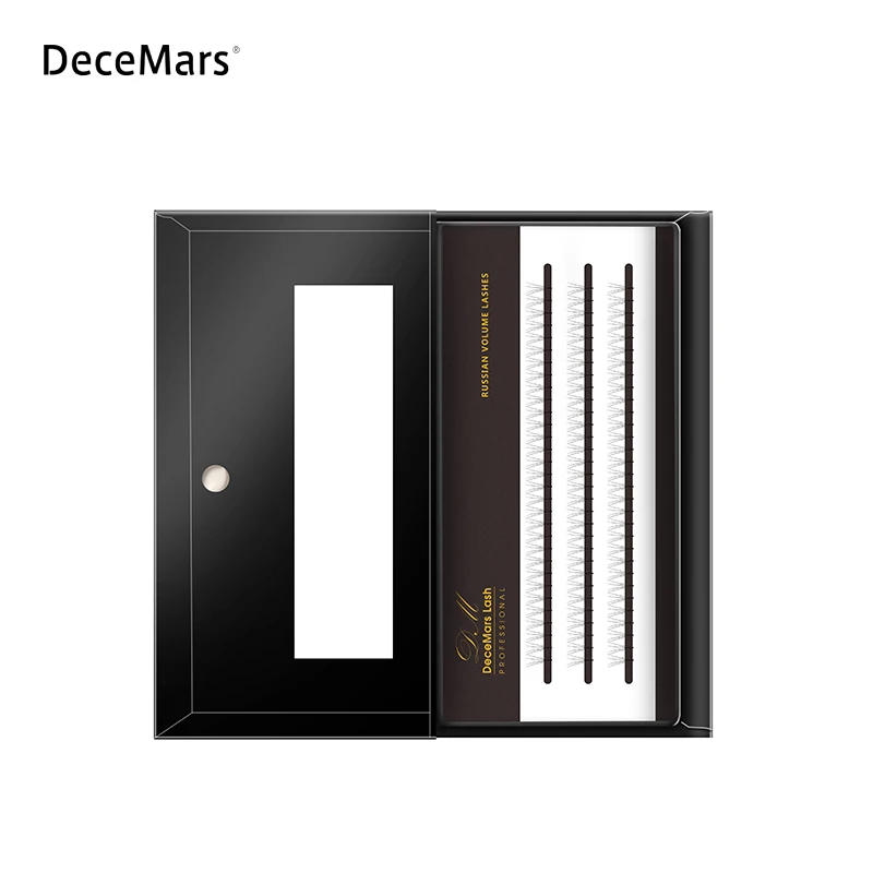 DeceMars наращивание ресниц русский объем 3D 4D 5D 6D 10D предварительно вентиляторы 0 07 C