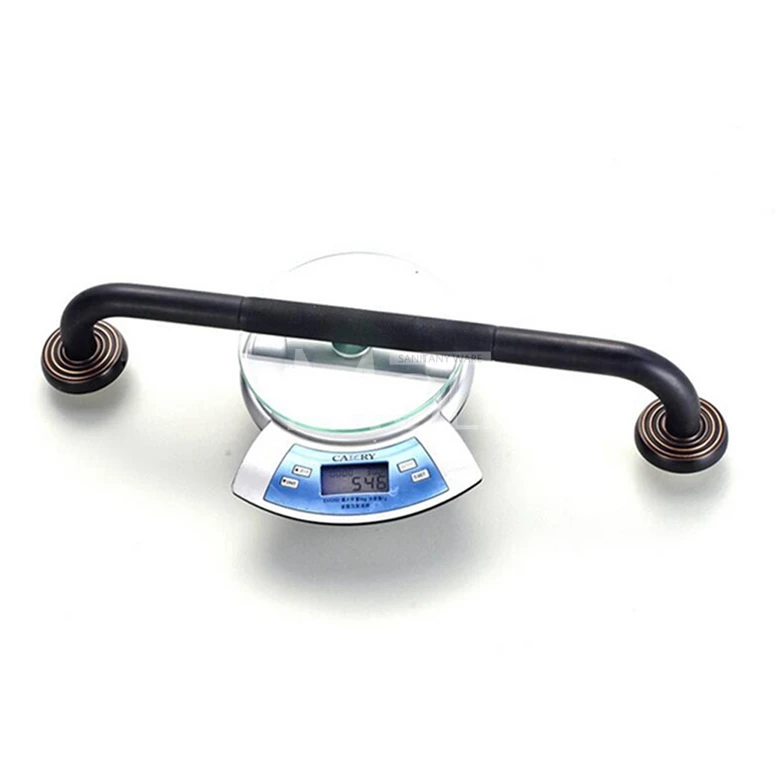 

Safety handle high quality soild brass oil-rubbed bronze grab bar bathtub handrails non slip grip bathroom tub hardware