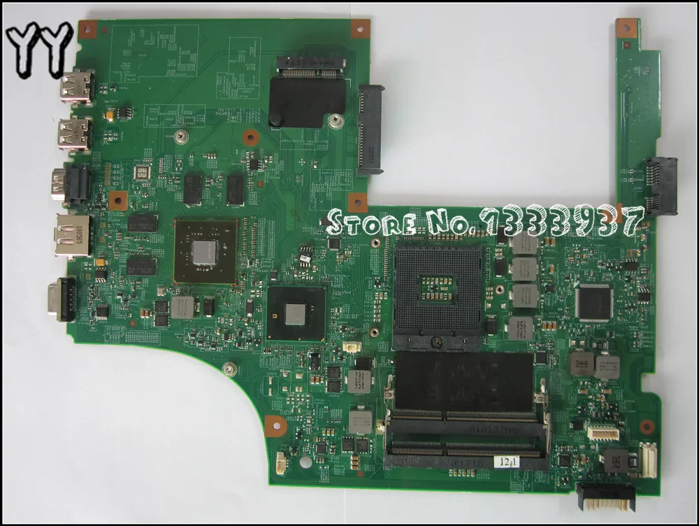Материнская плата DW70 09290 1 48.4RU06.011 для Dell Vostro 3700 V3700 ноутбука HM57 N11P GE1 A3|Материнские