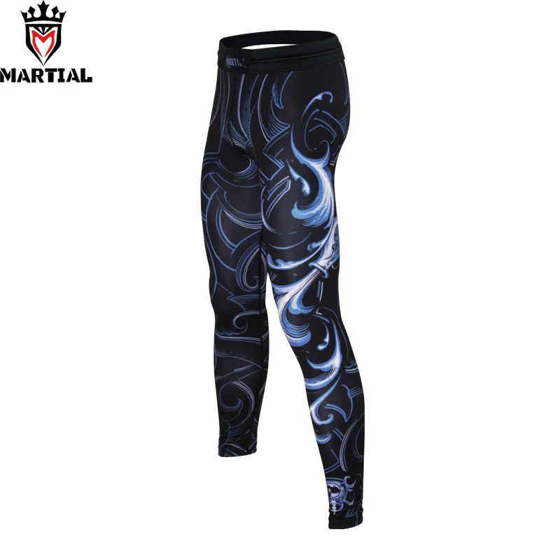 

Martial :Aquarius sublimation compression leggings fitness sports pants gym running leggings yoga pants spats