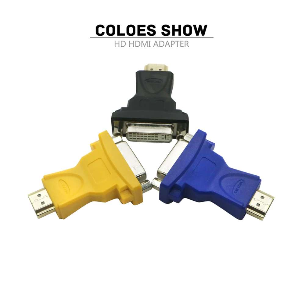 Voxlink HDMI/DVI 24 + 1 адаптер женщин и мужчин 3D 1080 P HD ТВ конвертер для ПК PS3 проектор