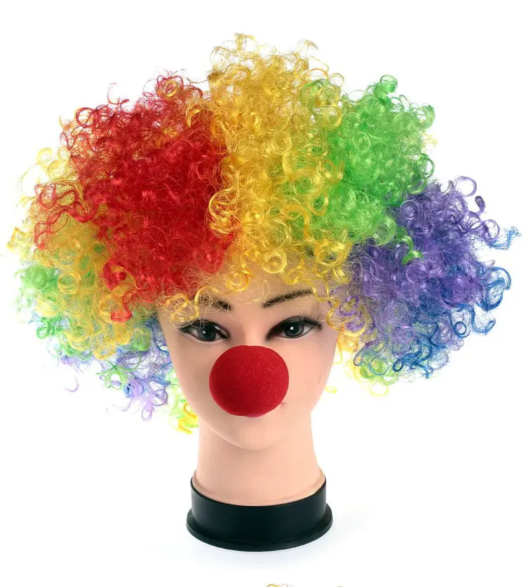 100 шт./лот декоративный губчатый шар Волшебный нос Красного клоуна для Хэллоуина