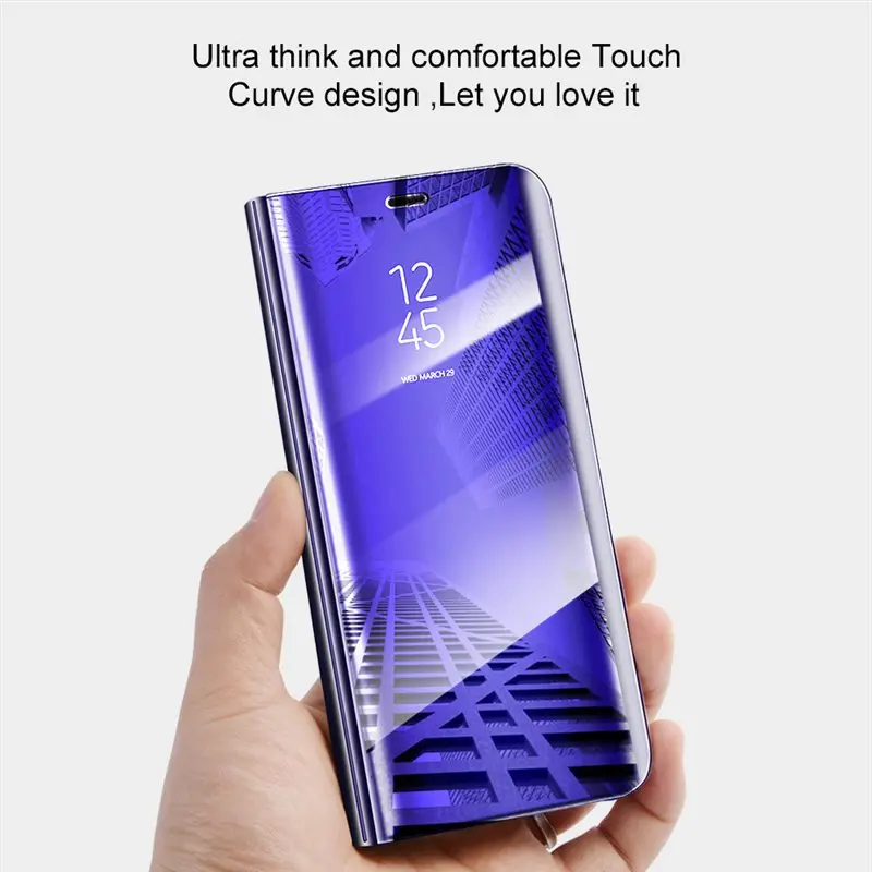 Для Iphone 8 Plus зеркальные флип-Чехлы для 6X7 XR XS MAX кожаный чехол телефона прозрачный