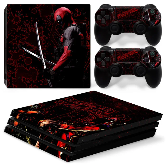 Виниловая Защитная Наклейка Red Dead Man для sony playstation 4 Pro PS4 от китайского