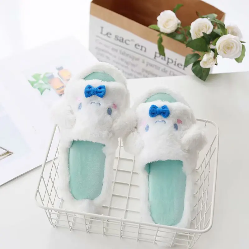 Мультяшные зимние комнатные тапочки Cinnamoroll Melody коллекция кукол игрушки Мягкая