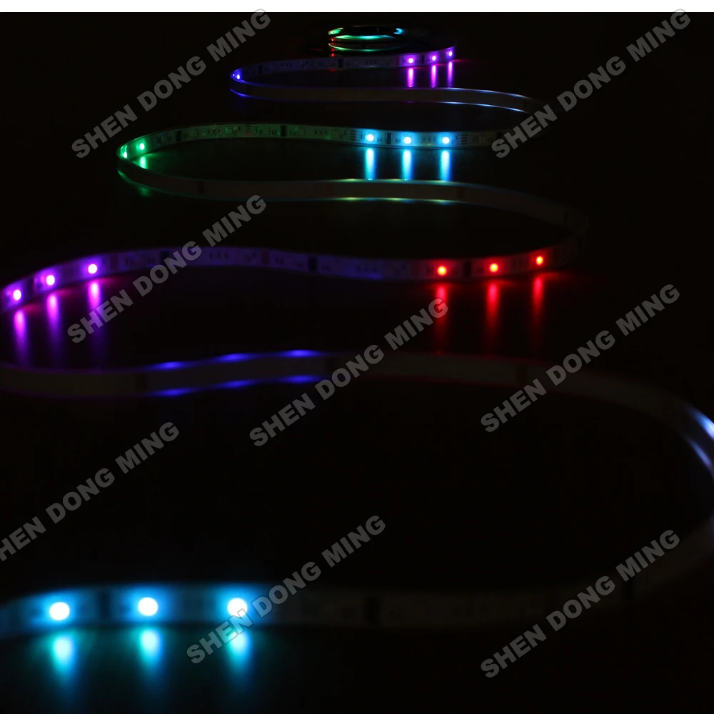 Лента светодиодная 12 в пост. Тока 30 светодиодов/м 40 Вт ip67|dream color|pixel stripled pixel strip |