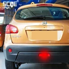 Светодиодный источник света SCOE для Nissan Qashqai J10 JJ10 DC12V 30SMD 5050, светодиодный задний противотуманный фонарь, стайлинга автомобилей, синий кристалл, синий, желтый, красный