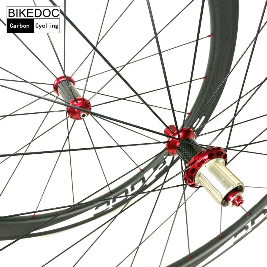 BIKEDOC Угловые колеса Клинчера 700C колеса велосипеда свет Вес 50 мм дорожный велосипед колеса