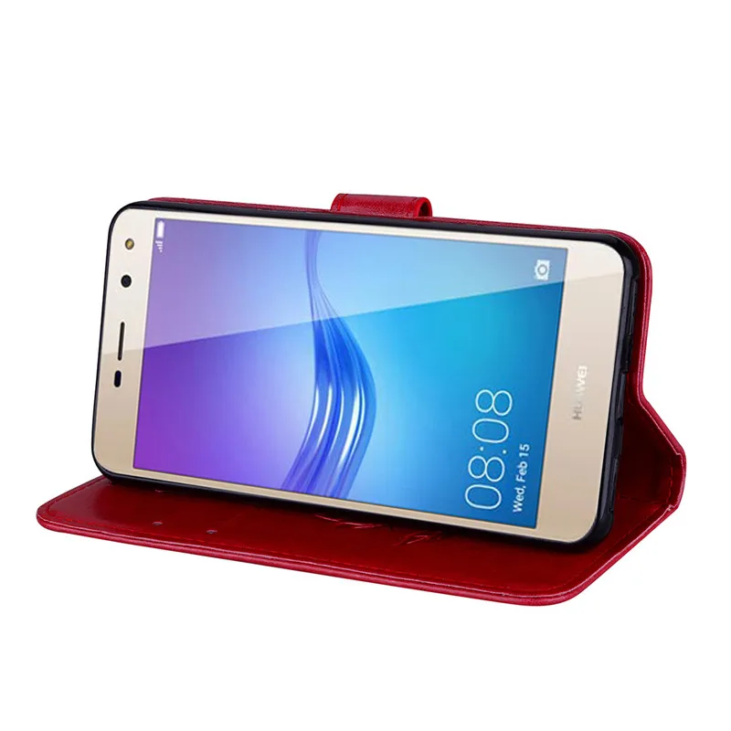 Чехол-книжка для Huawei Y5 2017 Mya-L22 MYA-L23 MYA-L02 | Мобильные телефоны и аксессуары