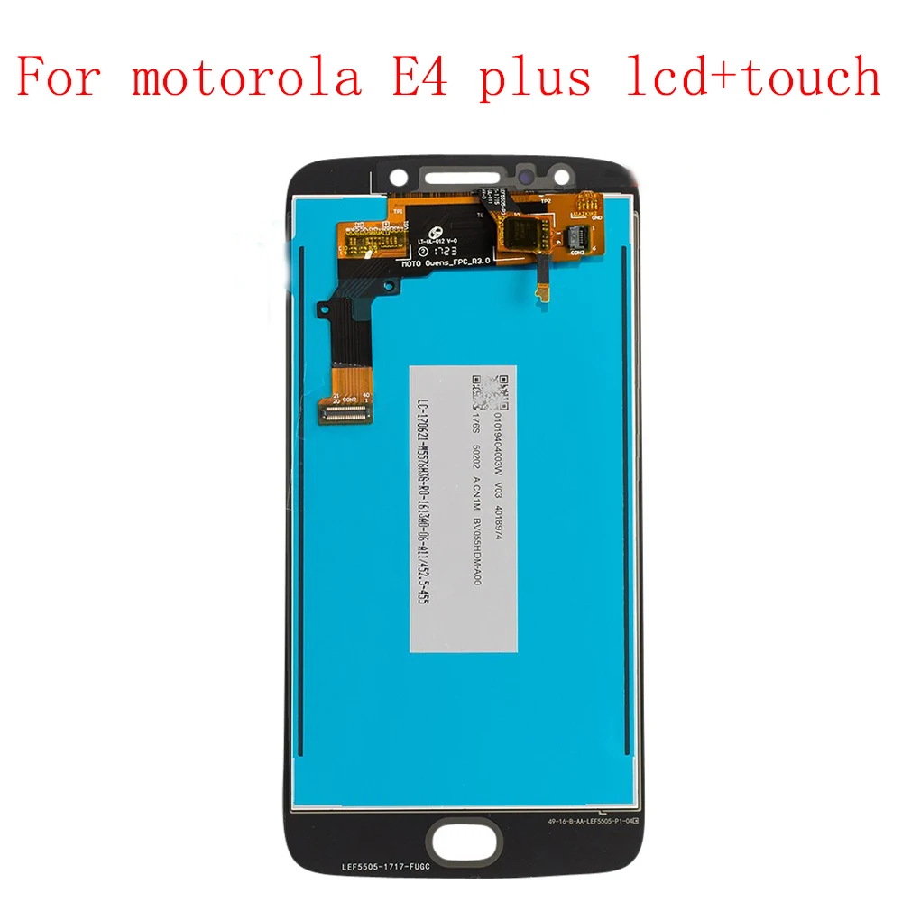 JPFix для Motorola E4 plus ЖК-дисплей сенсорный экран дигитайзер Запчасти в сборе |