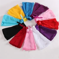 free shipping cheap child and adult dance performance wear ballet skirt women chiffon yarn aprons lace up skirt or with elastic