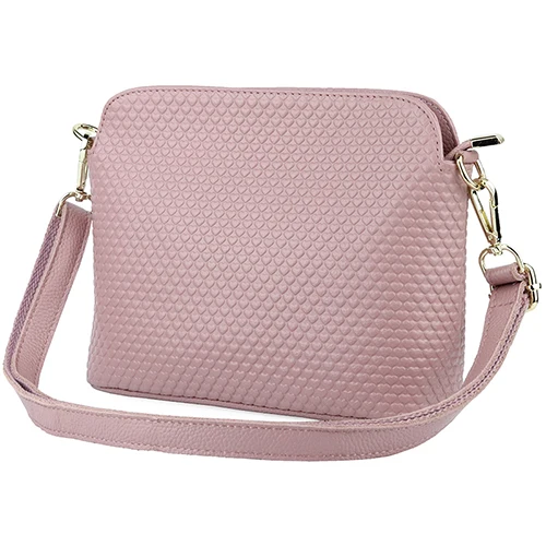 Pink COMFORSKIN Бренд Премиум из воловьей кожи с узором в виде сердца Женская сумка через плечо модные геометрические сумки Bolsas Feminina - Цвет: Pink