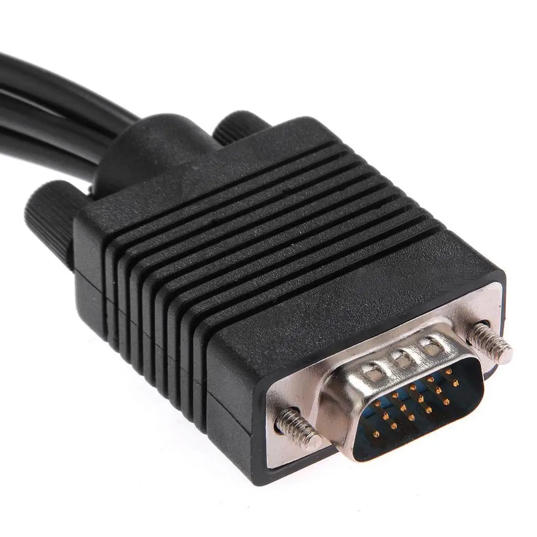 Адаптер переходник для ПК ноутбука VGA в S Video 3 RCA композитный AV TV Out|pc laptop vga|vga to