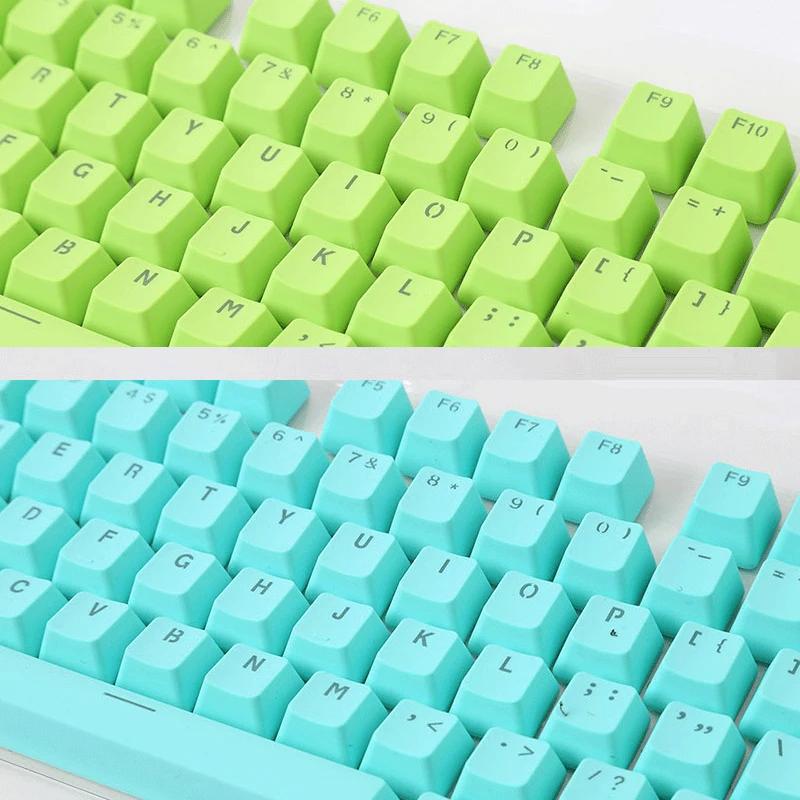[HFSECURITY] OEM 104 клавиш с подсветкой PBT колпачки для механической клавиатуры Розовый Оранжевый Синий Зеленый цвет полупрозрачные колпачки для ключей