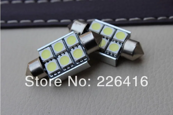 2x Свет номерного знака 6418 Безошибочную 6 SMD LED Mercedes W211 E320 E350 E500 E55 | Автомобили и