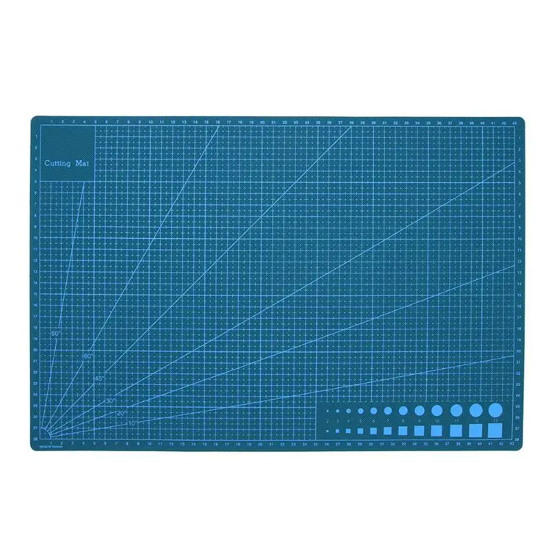 

A3 Pvc Cutting Mat Double-sided Self Healing Cutting Board Fabric Leather Craft DIY Cutting Pad Quilting Accessory 45cm*30cm