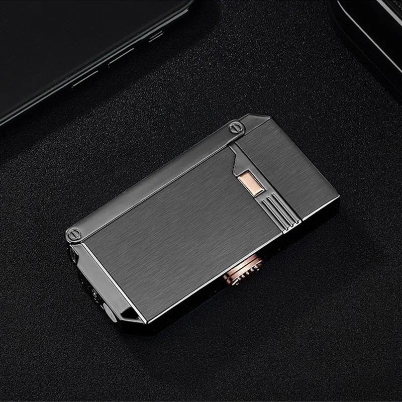 Креативная металлическая usb зажигалка Электрический газовый двойной бант