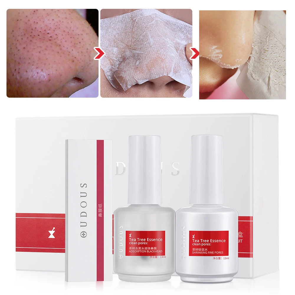 2 шт./компл. чайное дерево средство для удаления прыщей и угрей маска носа полоски