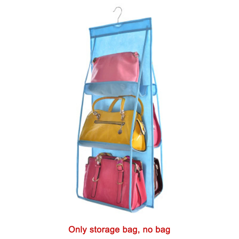 6 карман складной висит сумочка для хранения Организатор подвешивание обуви