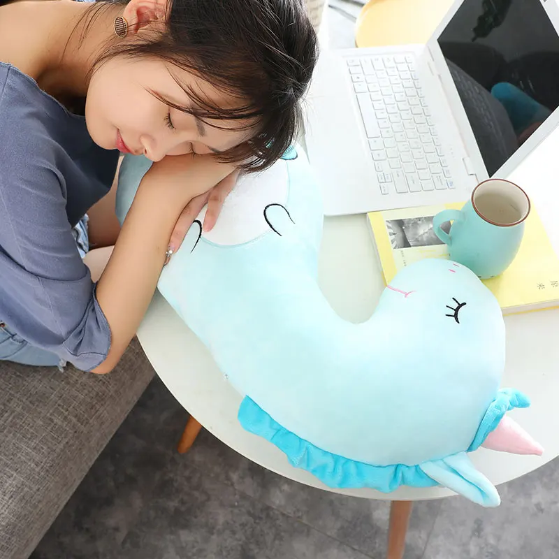 Online Bonita Almohada Para Dormir De YESFEIER De 130cm Para La Habitación De Los Niños, Juguete Decorativo Para Niños, Regalo De Navidad, Halloween Y Cumpleaños