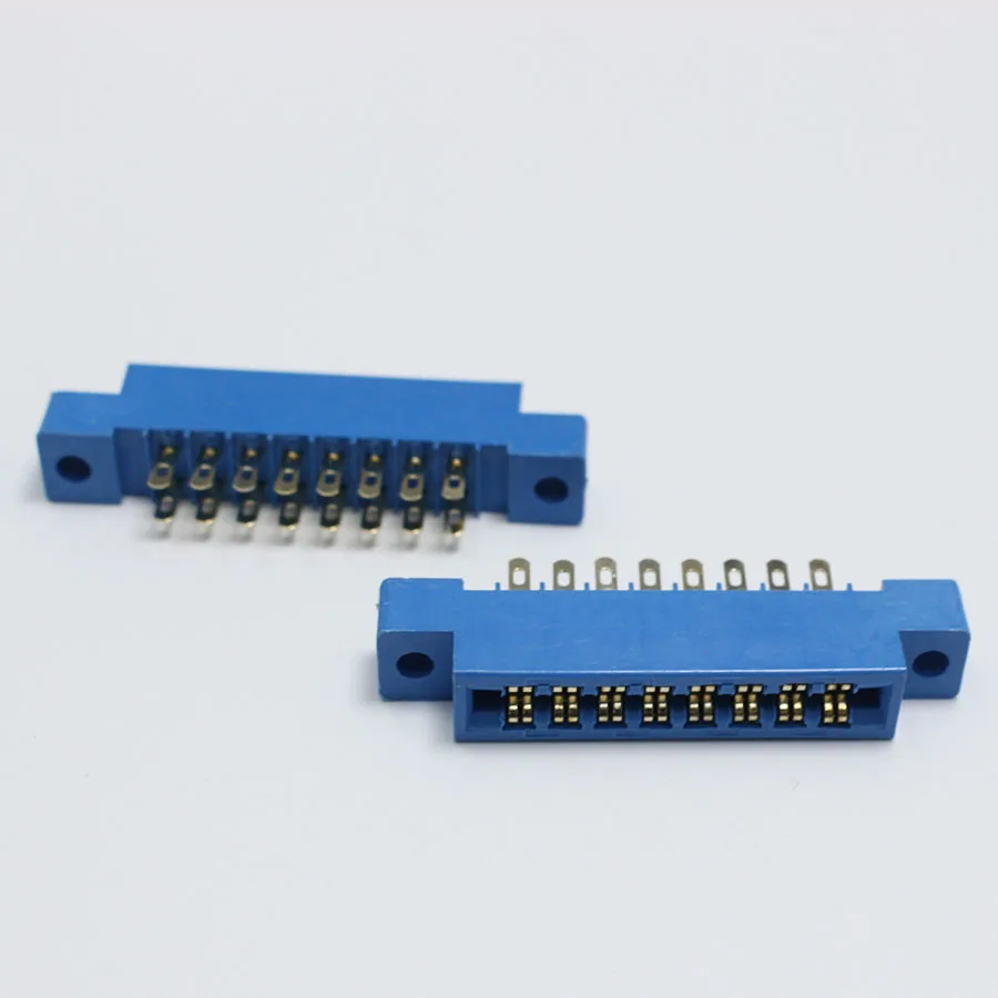 30 шт./лот 805 коннектор для кромки карты 3 96 мм Шаг 2x8 рядов 16 контактов паяльный