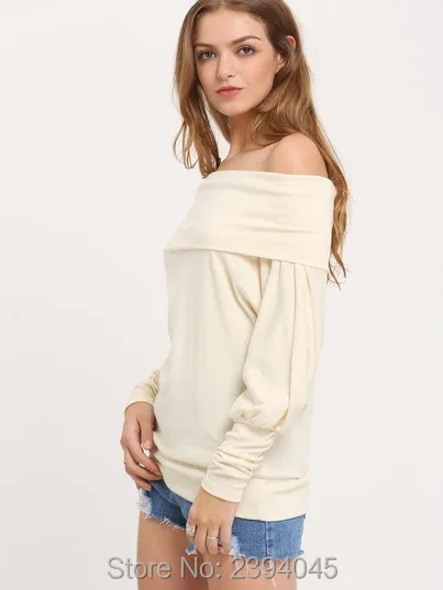 

2016 autumn large size women's knitted shirt sleeve long sleeve shirt