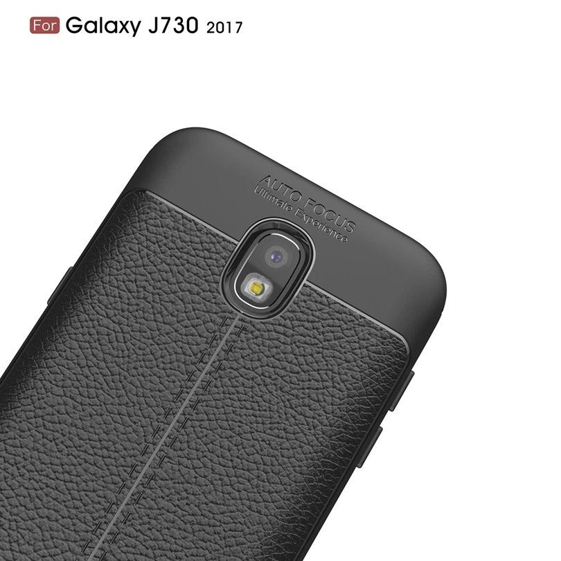 Для Samsung Galaxy J7 2017/J7Pro 2017/J730 чехол для телефона защитный смартфона мягкий личи striae