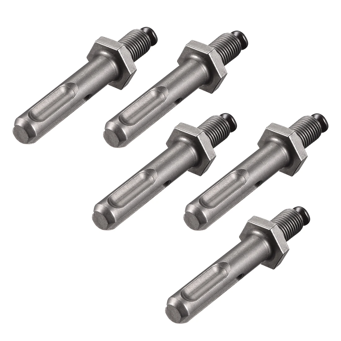 5 шт. адаптер патрона для сверления 3/8 &quot1/2&quot SDS Plus до M10 M13 резьба без ключа с