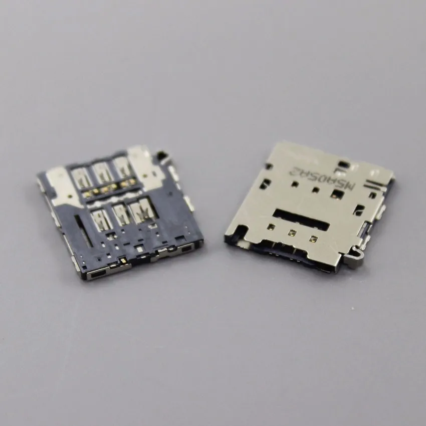 ChengHaoRan 2 шт. для Samsung Galaxy S6 Edge G925 G9250 держатель sim карт слот лоток KA 196|sim card reader holder|tray
