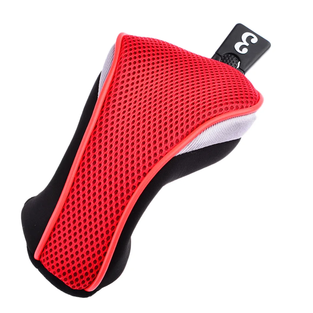 3 шт./компл. клуб крышки головки мягкой древесины гольф Headcovers драйверов