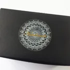 800 шт.лот, Круглый прозрачный белый кружевной стикер ручной работы, винтажный Скрапбукинг, сделай сам, подарки, выложенный ярлык для украшения выпечки