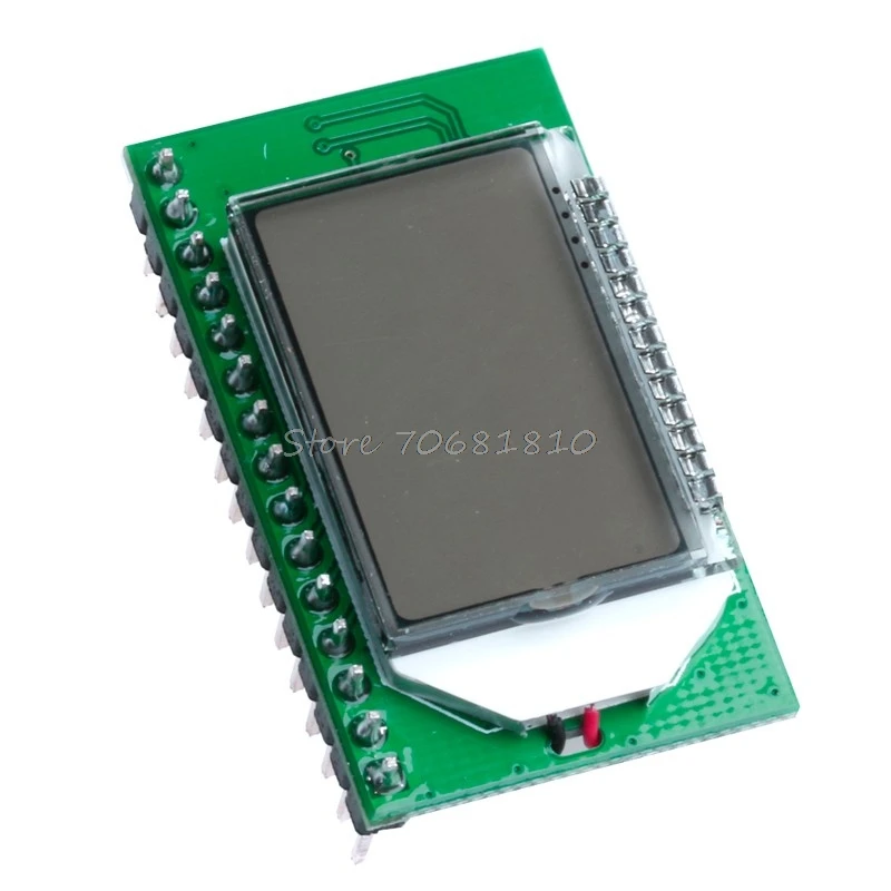PLL lcd цифровой 87-108 МГц FM радио приемник модуль беспроводной микрофон стерео 4#20 дропшиппинг