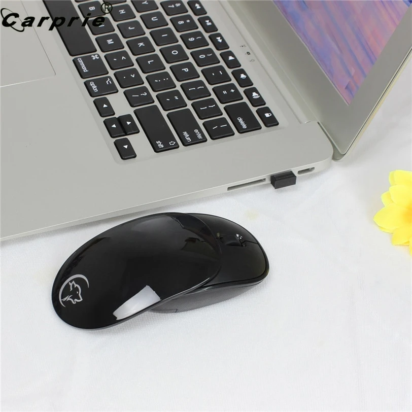 CARPRIE 2 4G беспроводная мышь игровая раздвижная крышка бесшумный светильник для