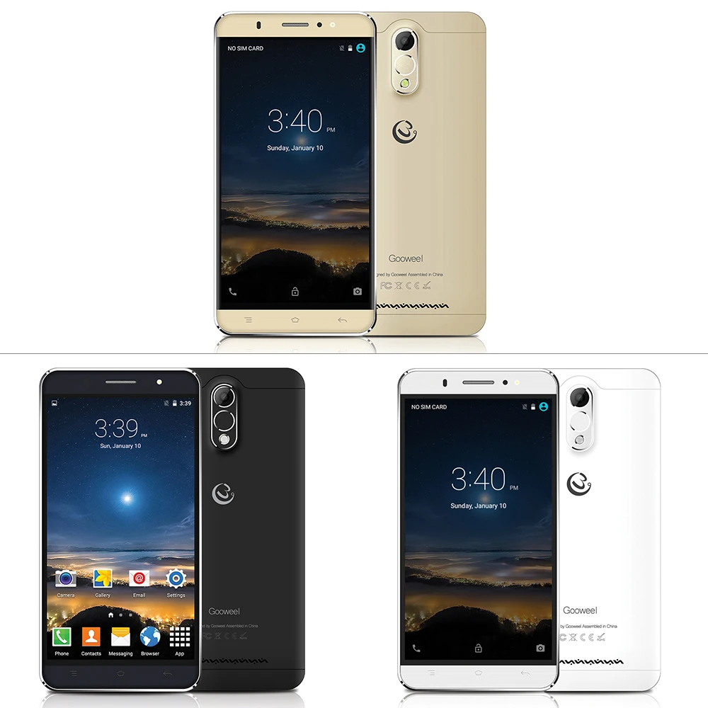 6 0 дюймовый экран QHD IPS Gooweel M3 смартфон mt6580 четыре ядра мобильного телефона 1 ГБ