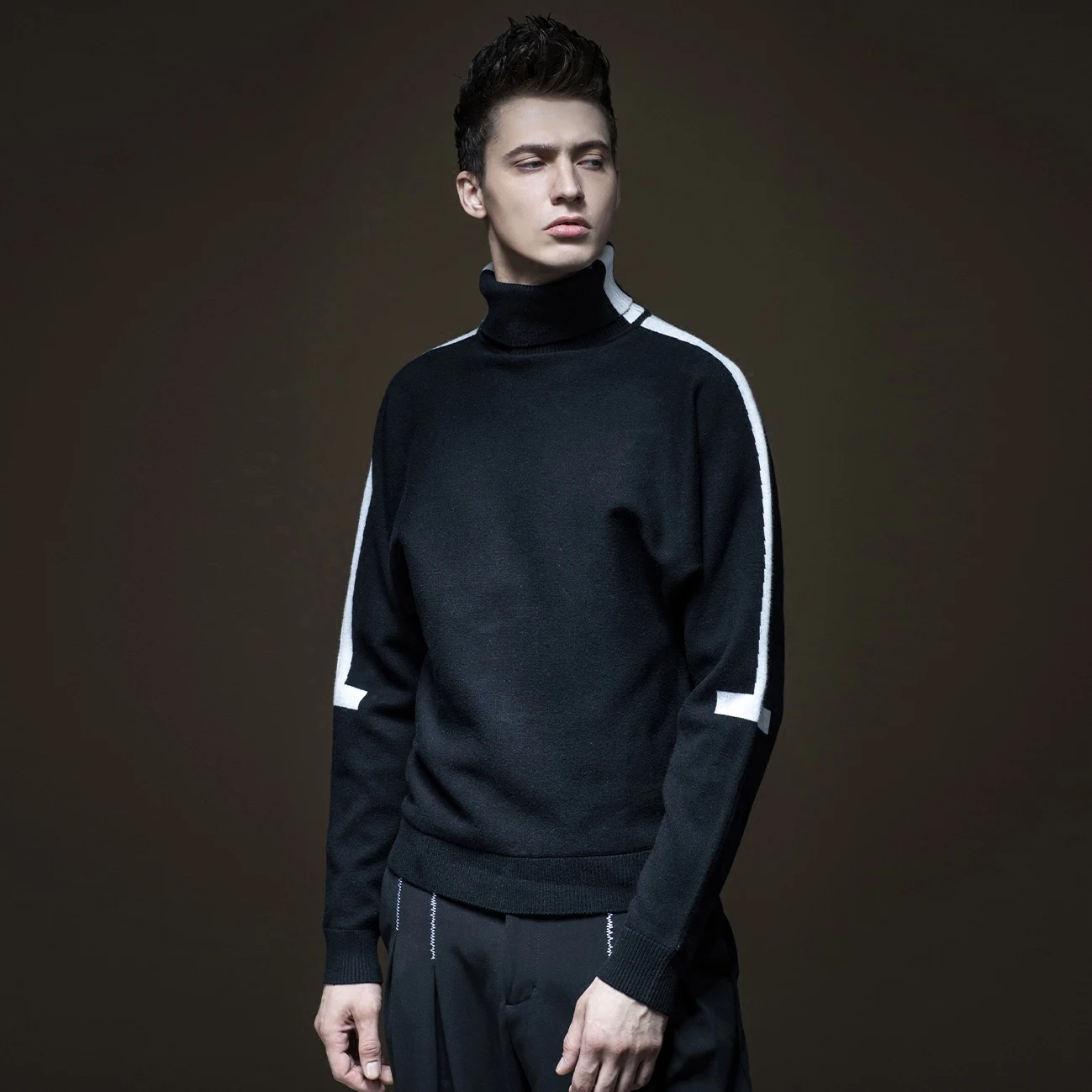 Agasalho Masculino вязаный свитер Pinli продукция сделанная осенью новый мужской тонкий с