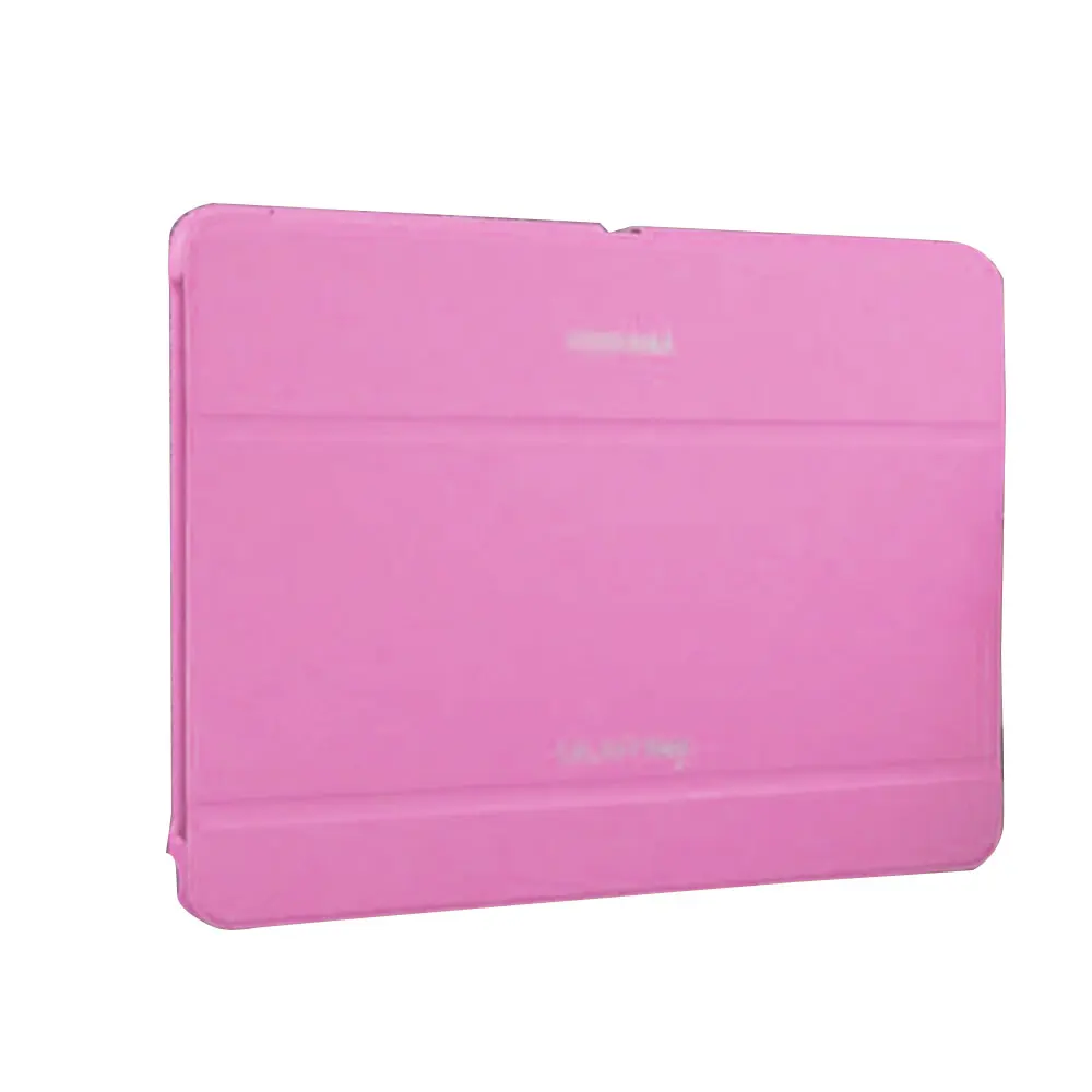 Новые Бизнес книги из искусственной кожи чехол для samsung Galaxy Note 10,1 P600 P601 планшет защитный чехол Мода - Цвет: Pink
