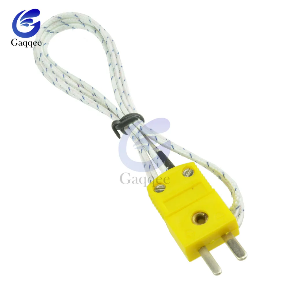 K Type Cable TM-902C(-50C до 1300C) измеритель температуры TM902C цифровой датчик типа K+ Датчик термопары - Цвет: K Type Cable