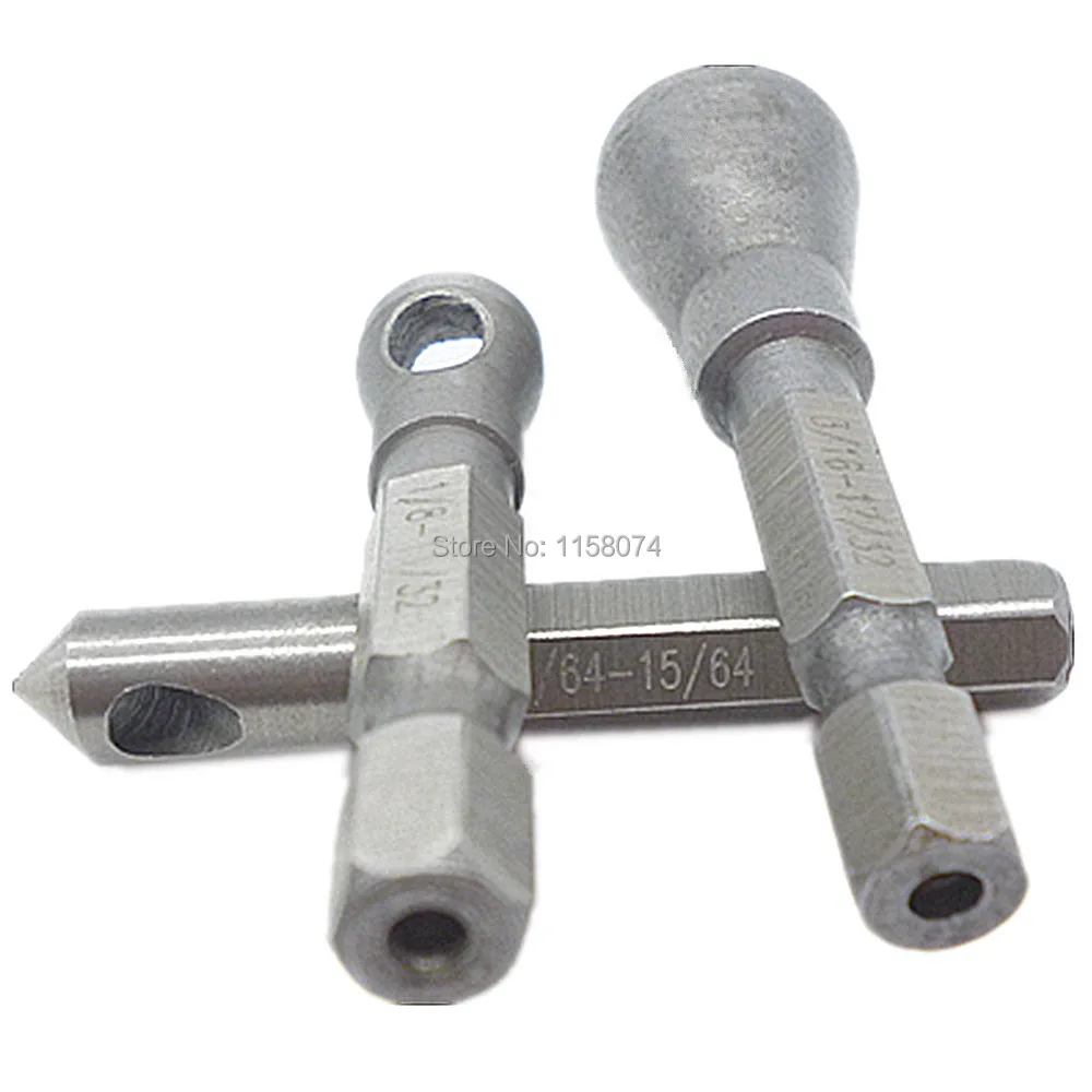 Industrial Countersink and Deburring Tool Quick-Change Hex Shank 3-Pc Set Hole Countersinker Plastic PCB Wood Cutter Chamfer Bit |