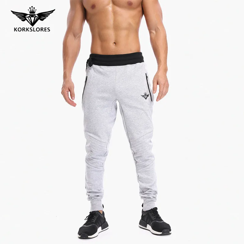 New Body Men Gyms Pants Casual Elastic Cotton Mens Fitness Workout Skinny Sweatpants Trousers Jogger Engineers | Мужская одежда
